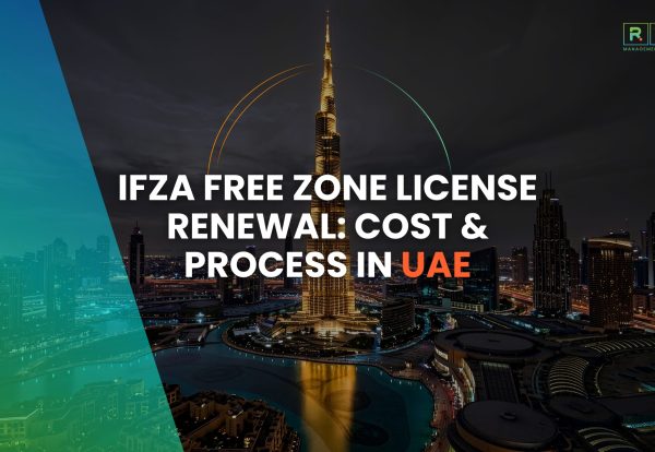 IFZA free zone license renewal cost and process in UAE
